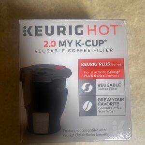 NEW: NWT Keurig Hot 2.0 My K-Cup Reusable Coffee Filter